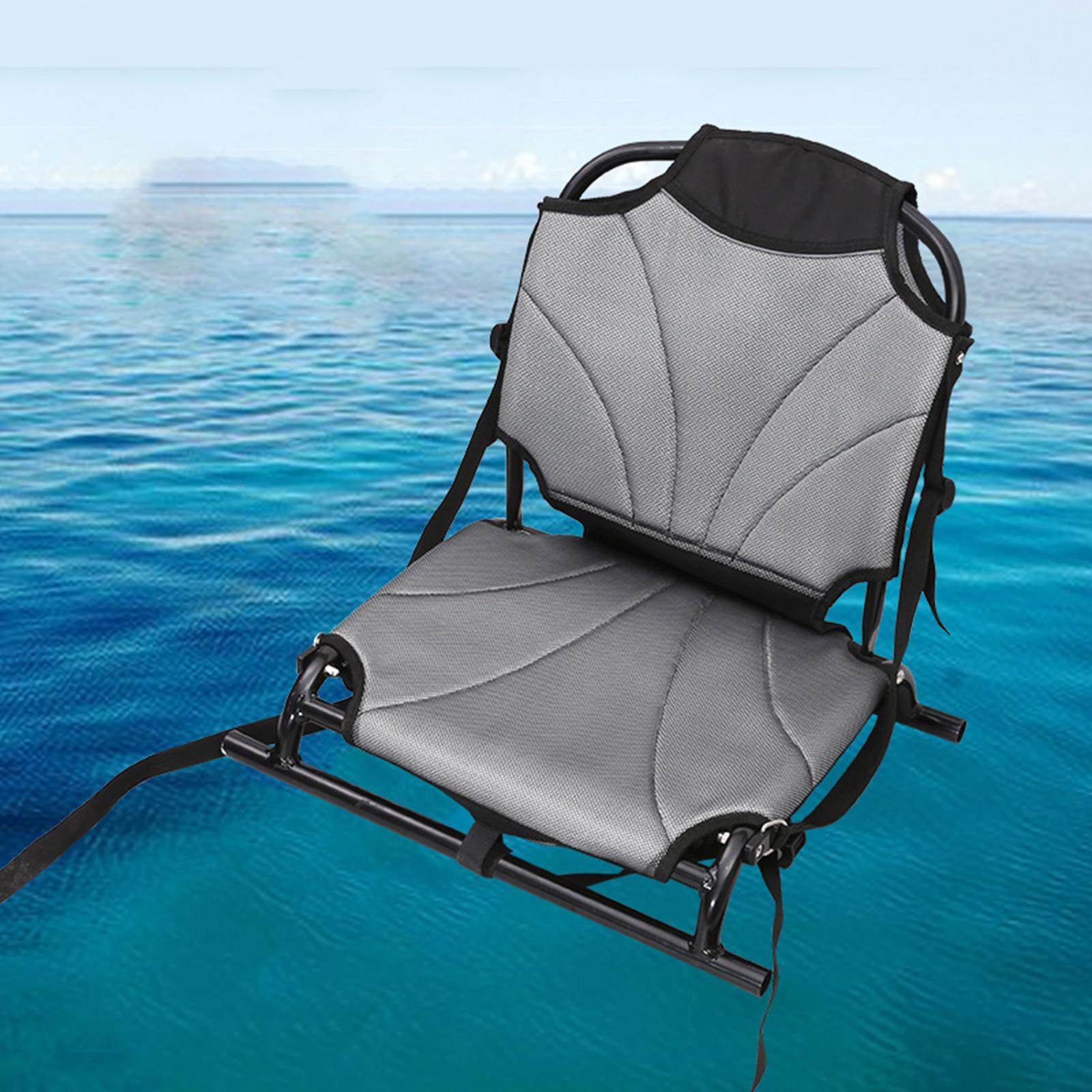 Outdoor Adventure Kayak - Składane krzesło kajakowe Lekkie siedzisko wędkarskie
