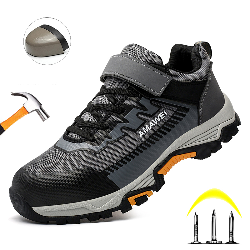 Outdoor Adventure For Adults - Męskie buty ochronne z metalowym noskiem,