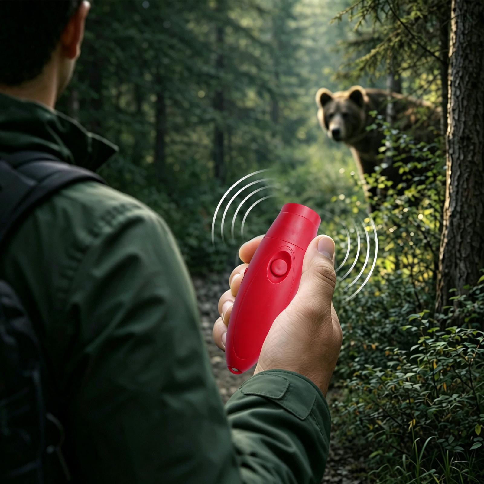 Outdoor Adventure For Adults - Klaxon Ostrzegawczy Gear Bear, 130dB, Klakson