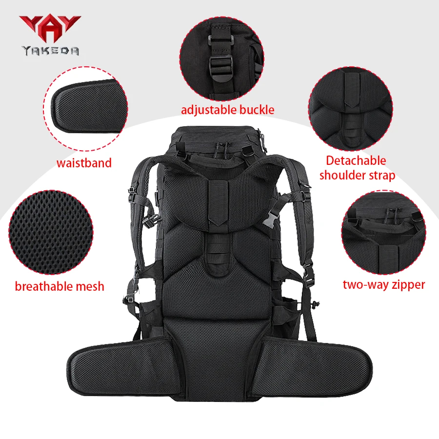 Plecak YAKEDA 70L Outdoor o Du – Adventure Outdoor Equipment recenzja i cena