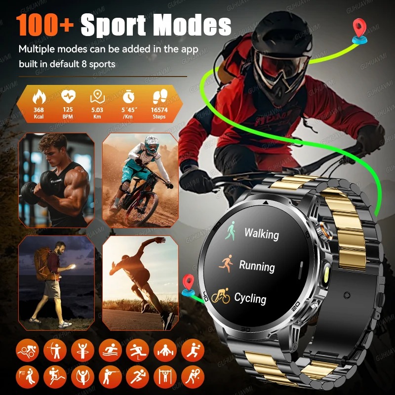 Nowy wojskowy smartwatch męski – Outdoor Adventure For Adults recenzja i cena