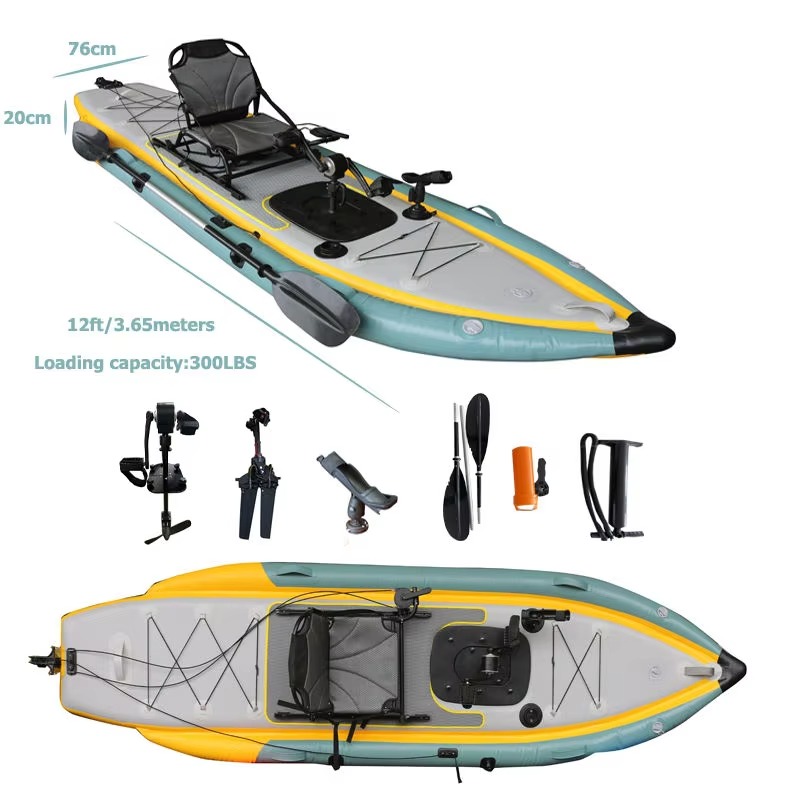 14-stopowy dwuosobowy nadmuchi – Outdoor Adventure Kayak recenzja i cena